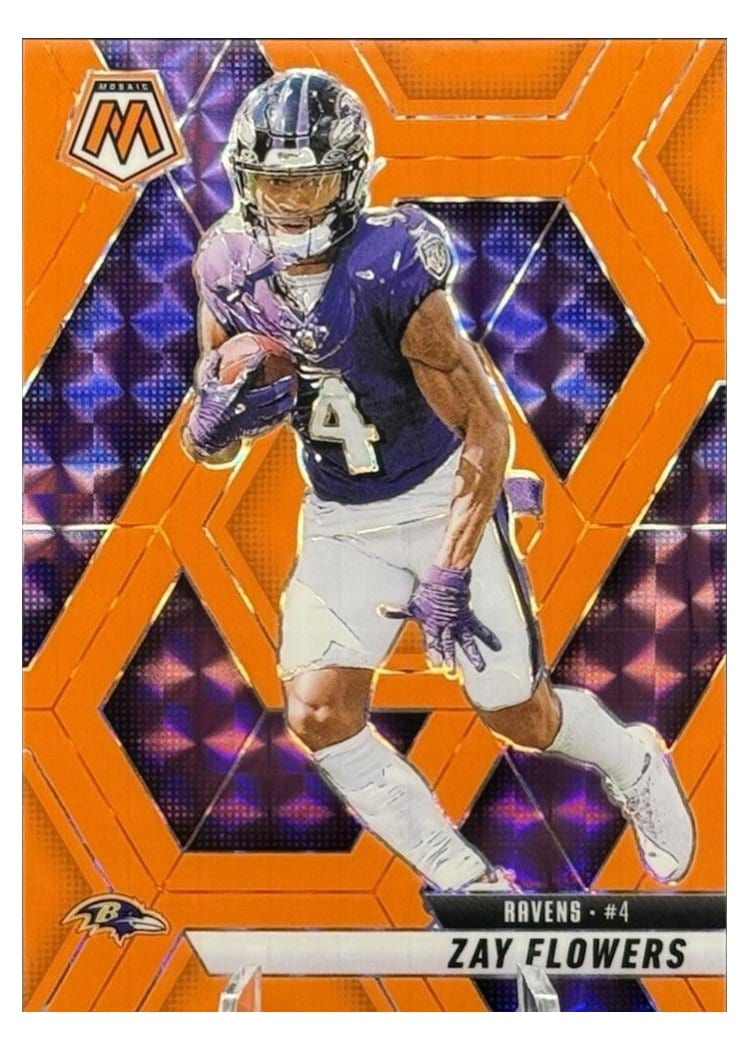 2025 Panini Mosaic Base Set Zay Flowers #126 card