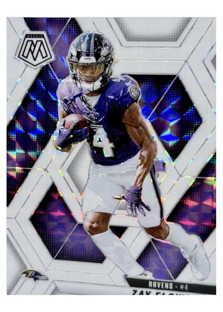 2025 Panini Mosaic Base Set Zay Flowers #126 card
