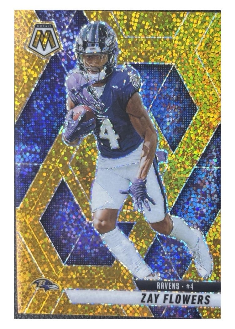 2025 Panini Mosaic Base Set Zay Flowers #126 card