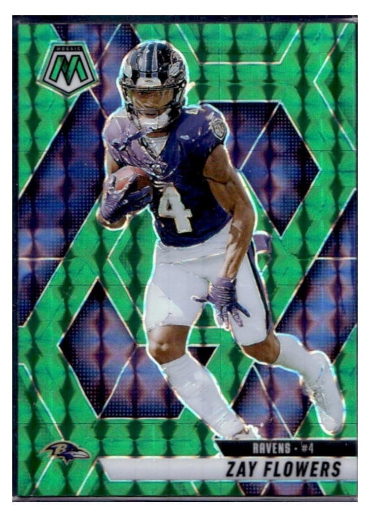 2025 Panini Mosaic Base Set Zay Flowers #126 card