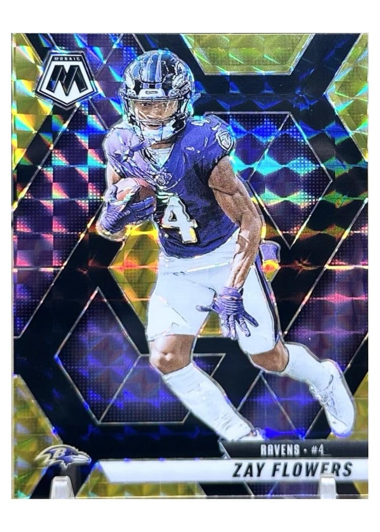 2025 Panini Mosaic Base Set Zay Flowers #126 card