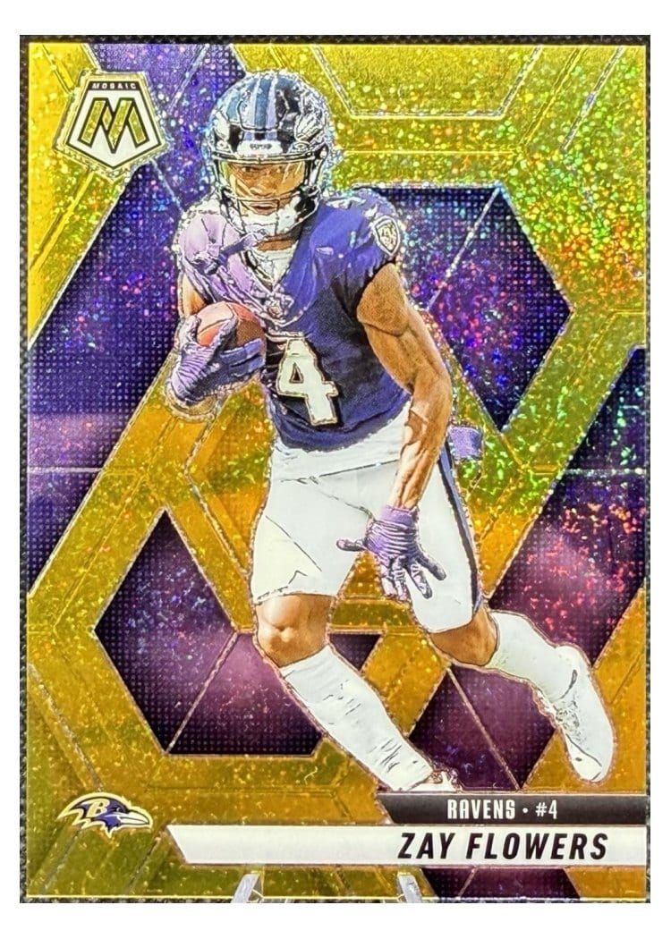 2025 Panini Mosaic Base Set Zay Flowers #126 card