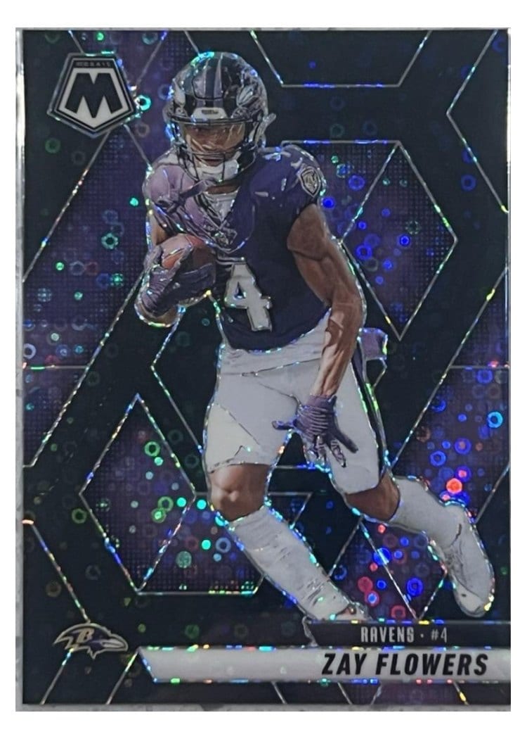 2025 Panini Mosaic Base Set Zay Flowers #126 card
