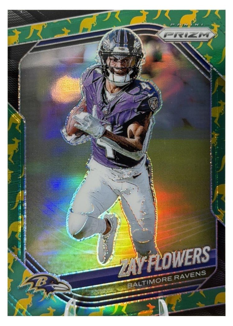 2025 Panini Prizm Base Set Zay Flowers #106 card