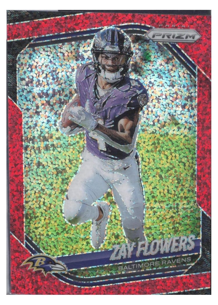 2025 Panini Prizm Base Set Zay Flowers #106 card