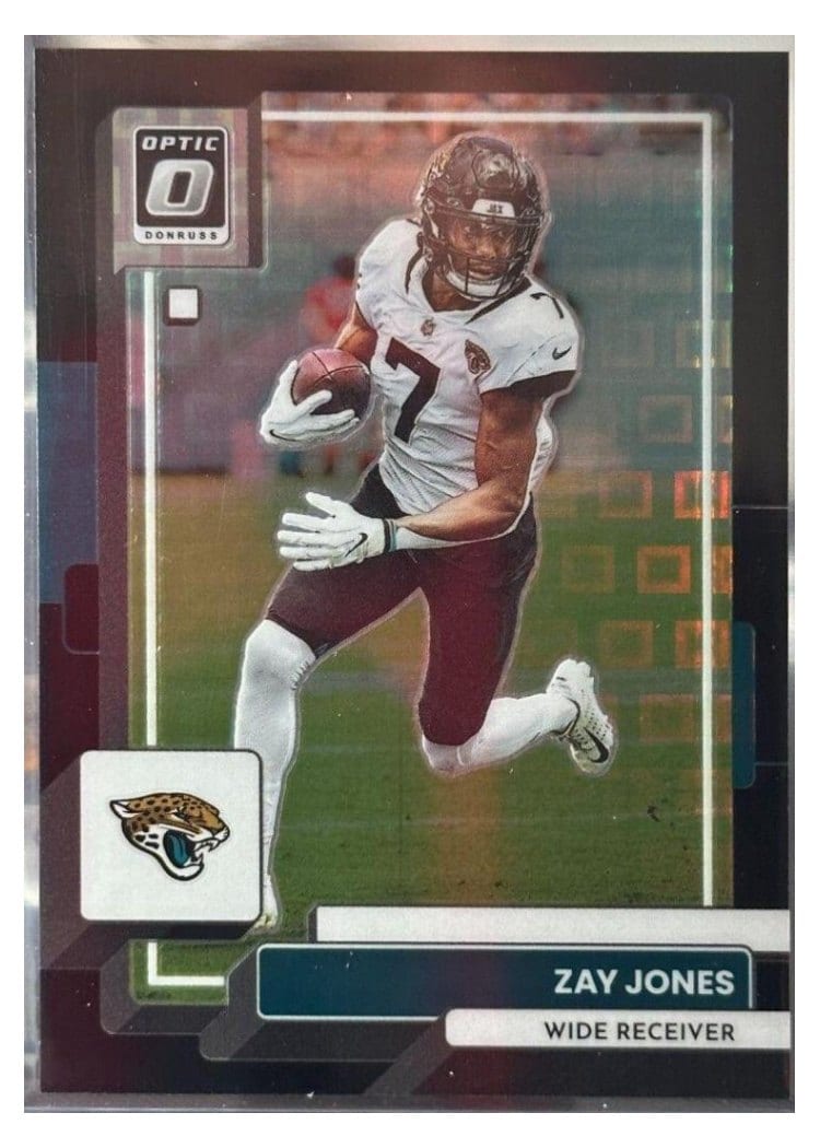 2022 Donruss Optic Base Set Zay Jones #89 card
