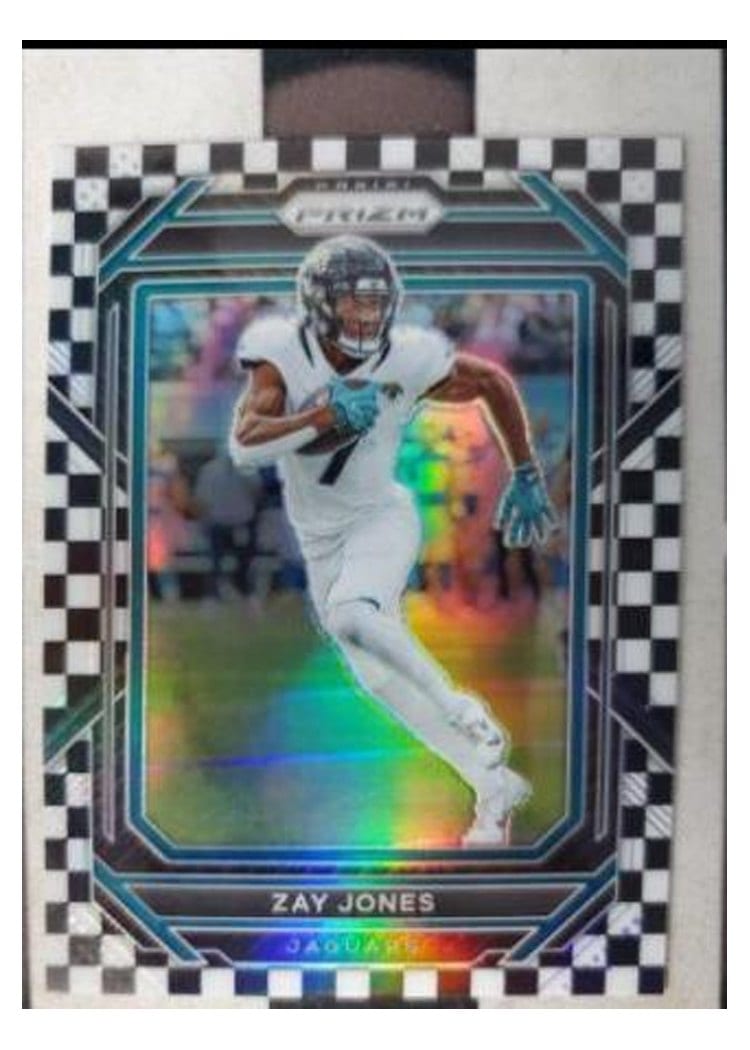 2022 Panini Prizm Base Set Zay Jones #133 card