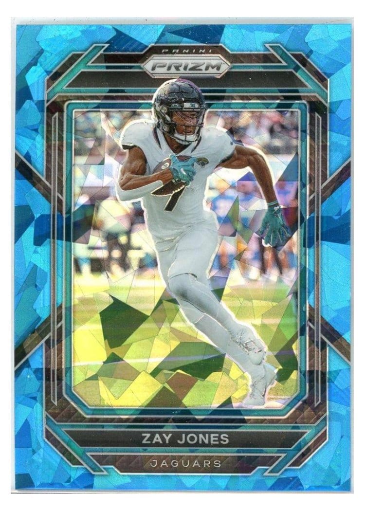 2022 Panini Prizm Base Set Zay Jones #133 card