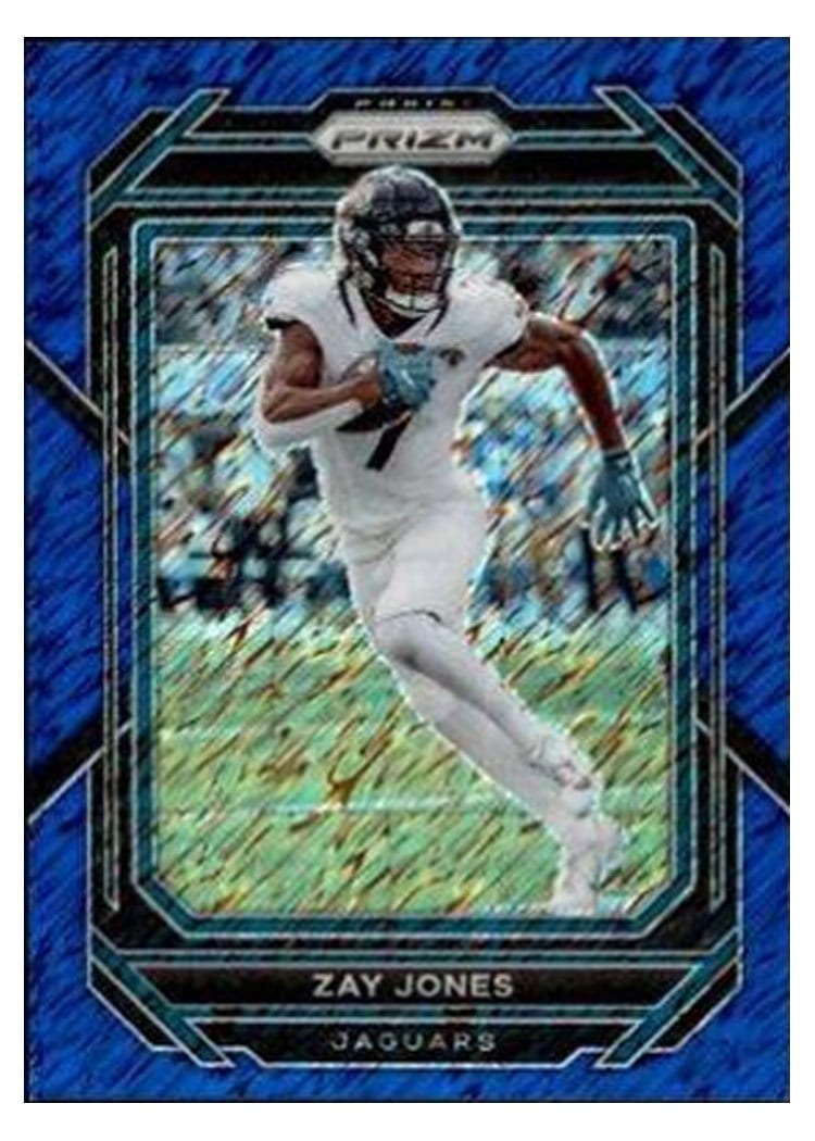 2022 Panini Prizm Base Set Zay Jones #133 card