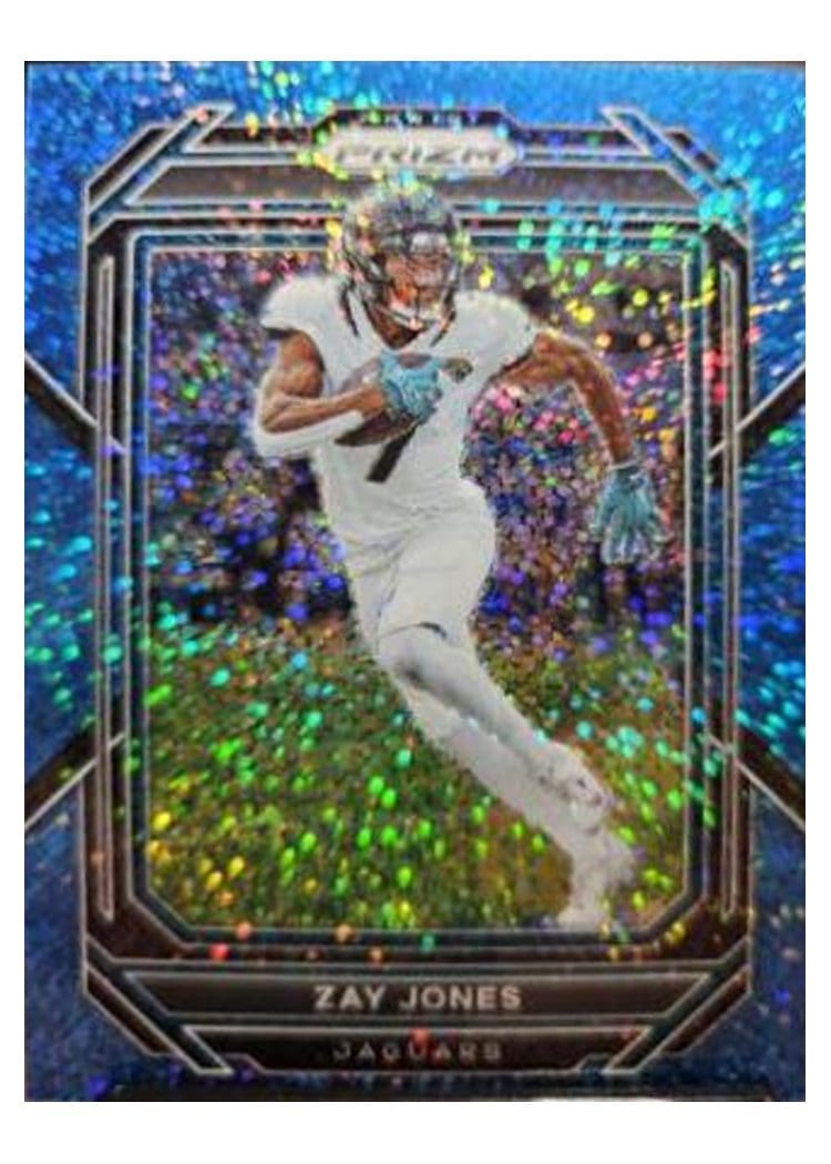 2022 Panini Prizm Base Set Zay Jones #133 card