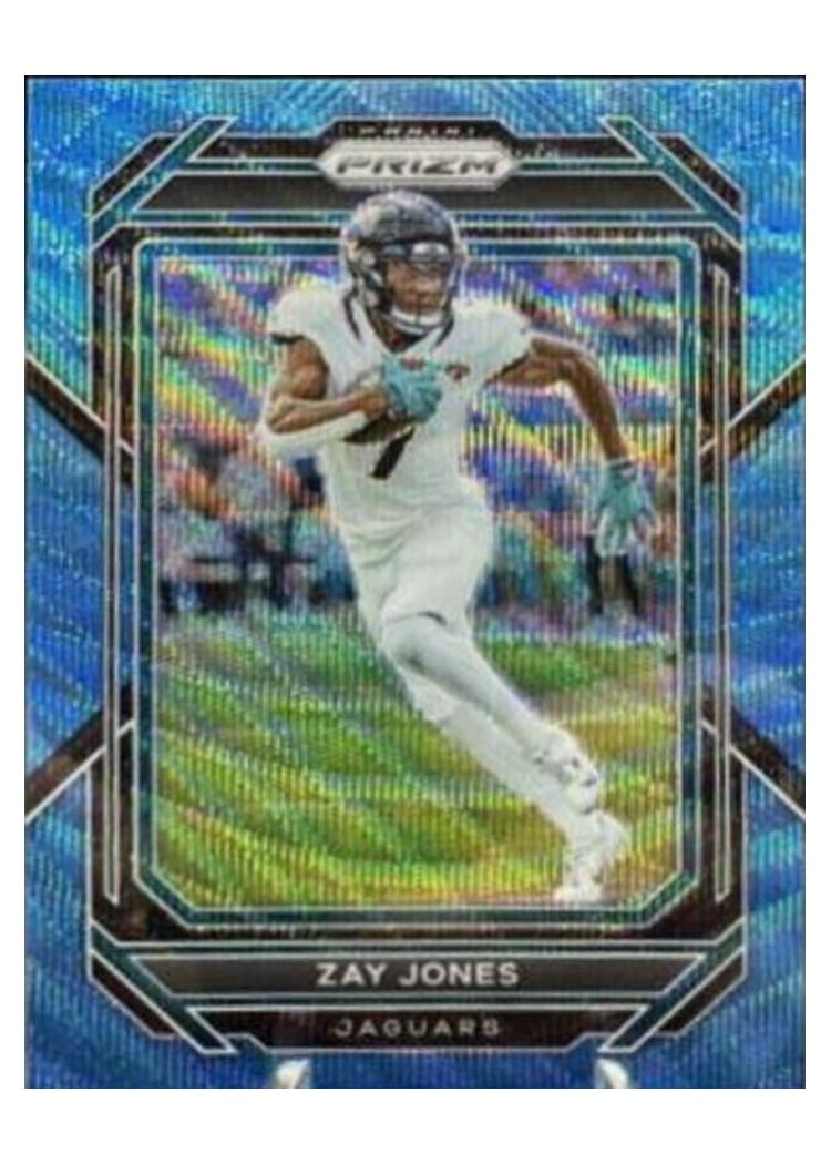 2022 Panini Prizm Base Set Zay Jones #133 card