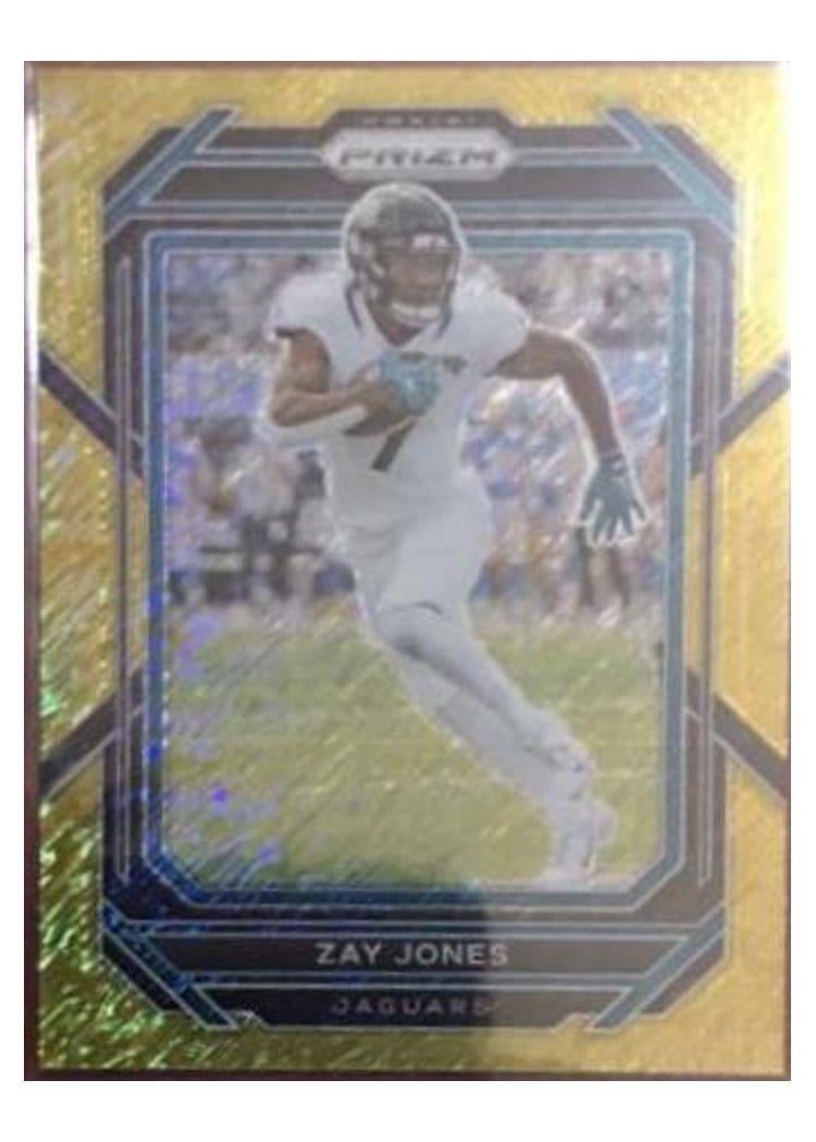 2022 Panini Prizm Base Set Zay Jones #133 card