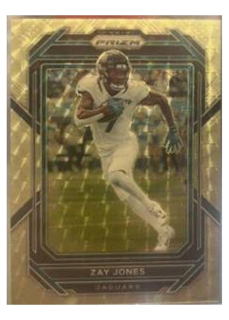 2022 Panini Prizm Base Set Zay Jones #133 card