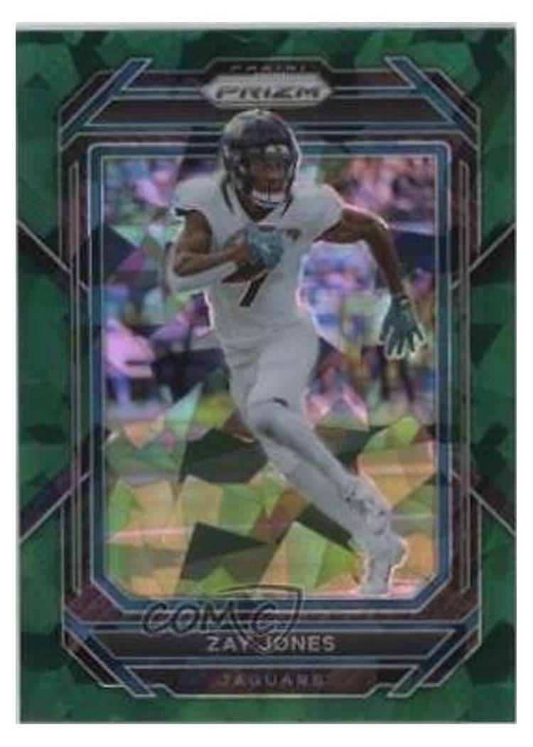 2022 Panini Prizm Base Set Zay Jones #133 card