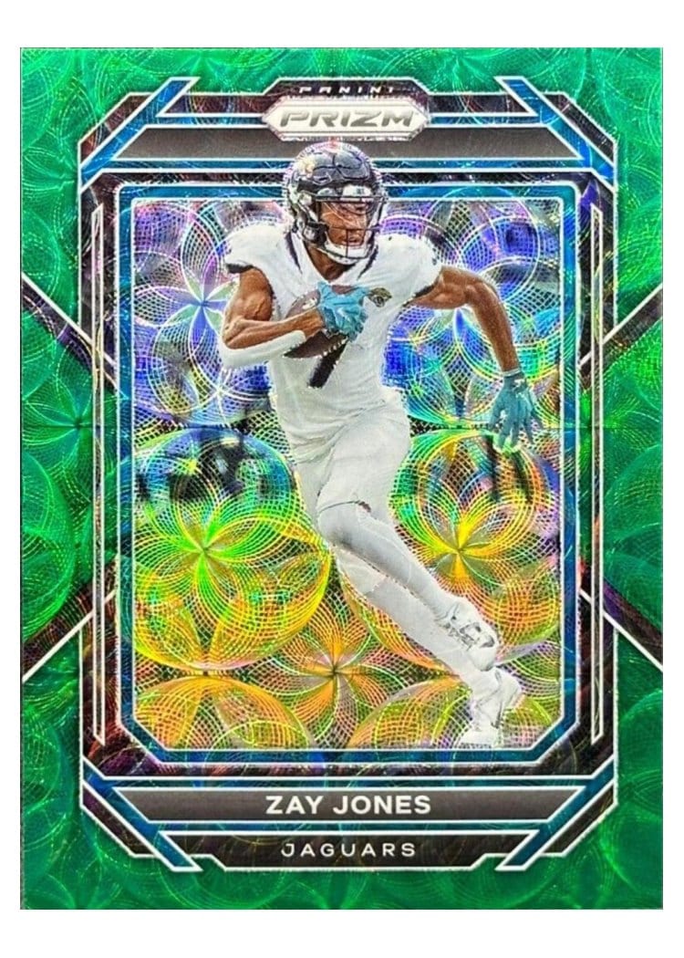 2022 Panini Prizm Base Set Zay Jones #133 card