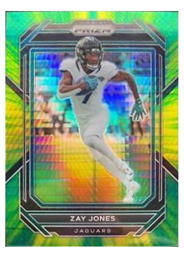 2022 Panini Prizm Base Set Zay Jones #133 card