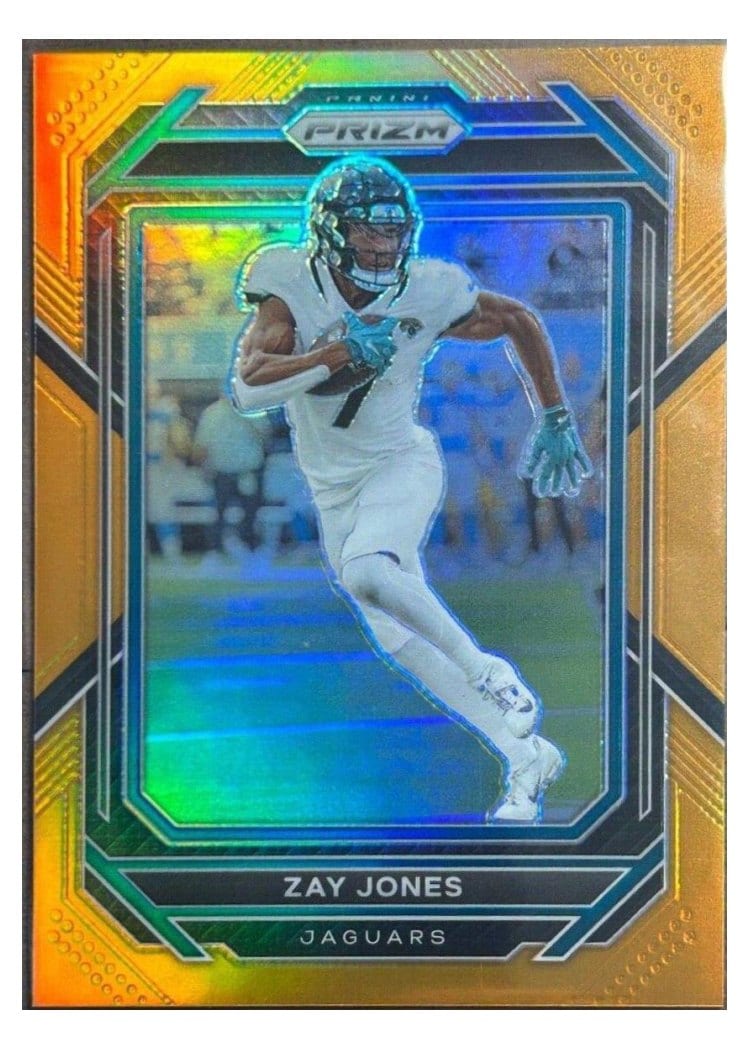 2022 Panini Prizm Base Set Zay Jones #133 card