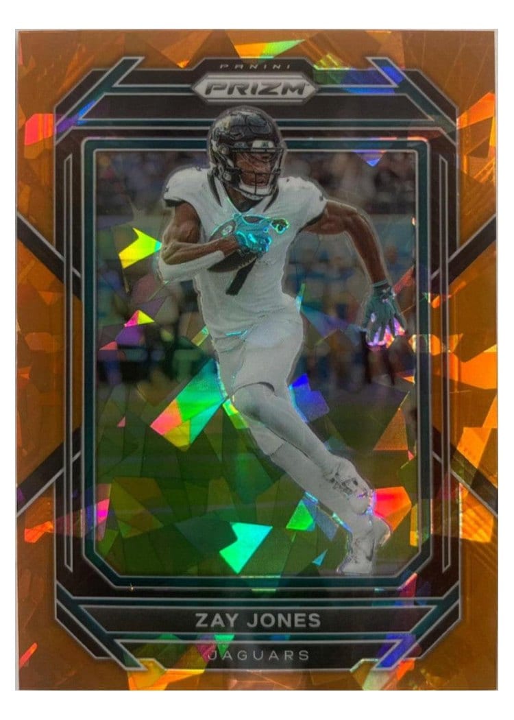 2022 Panini Prizm Base Set Zay Jones #133 card