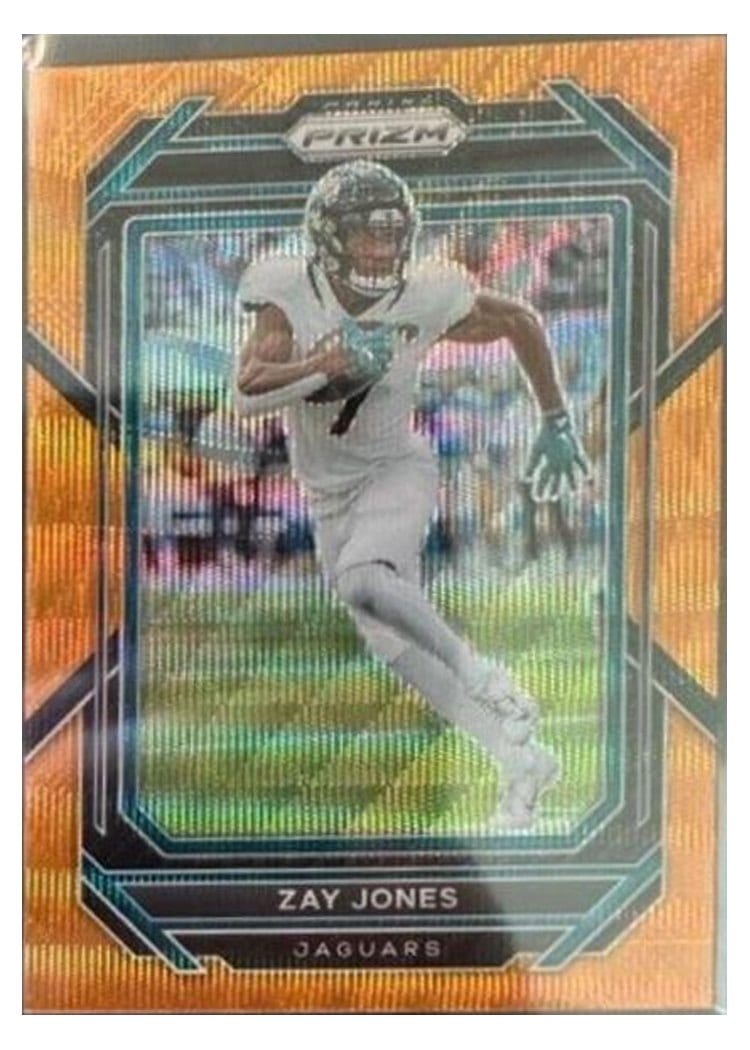 2022 Panini Prizm Base Set Zay Jones #133 card