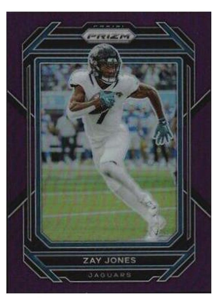 2022 Panini Prizm Base Set Zay Jones #133 card