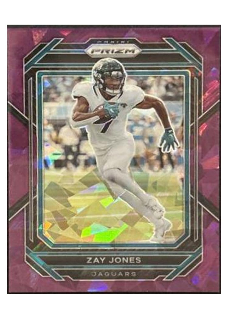 2022 Panini Prizm Base Set Zay Jones #133 card