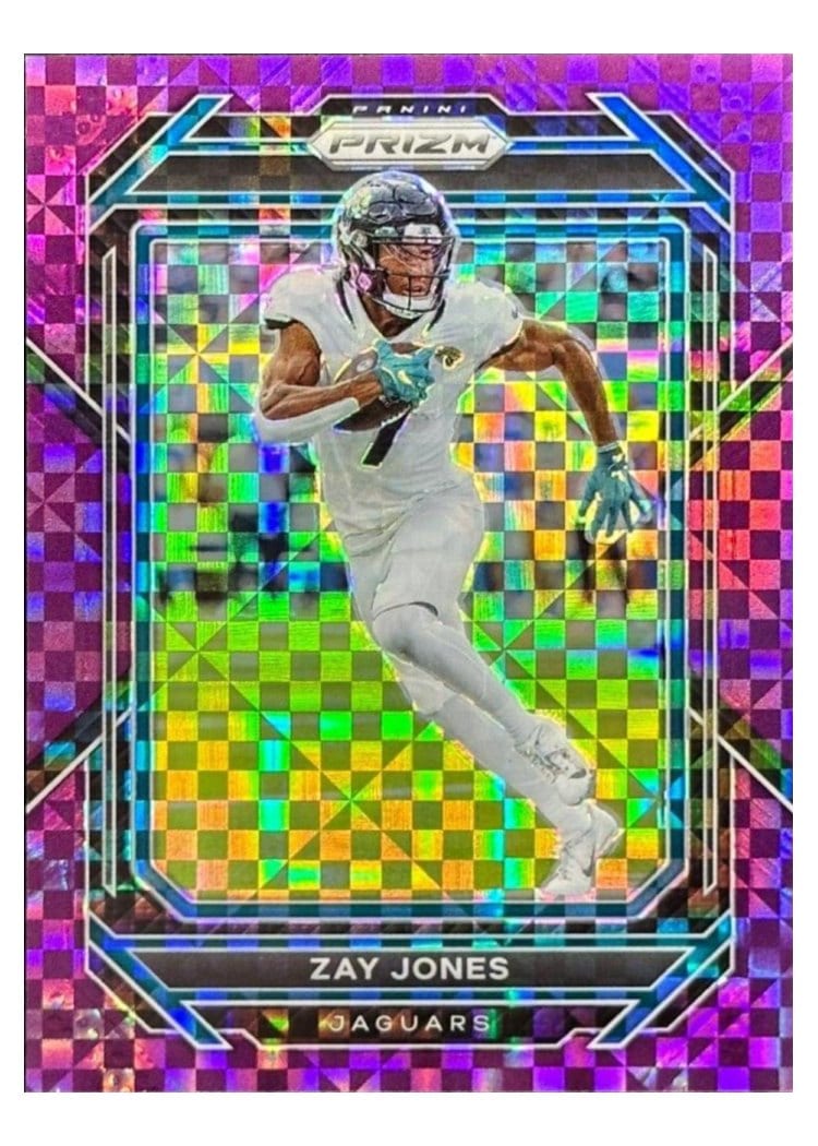 2022 Panini Prizm Base Set Zay Jones #133 card