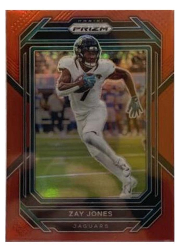 2022 Panini Prizm Base Set Zay Jones #133 card