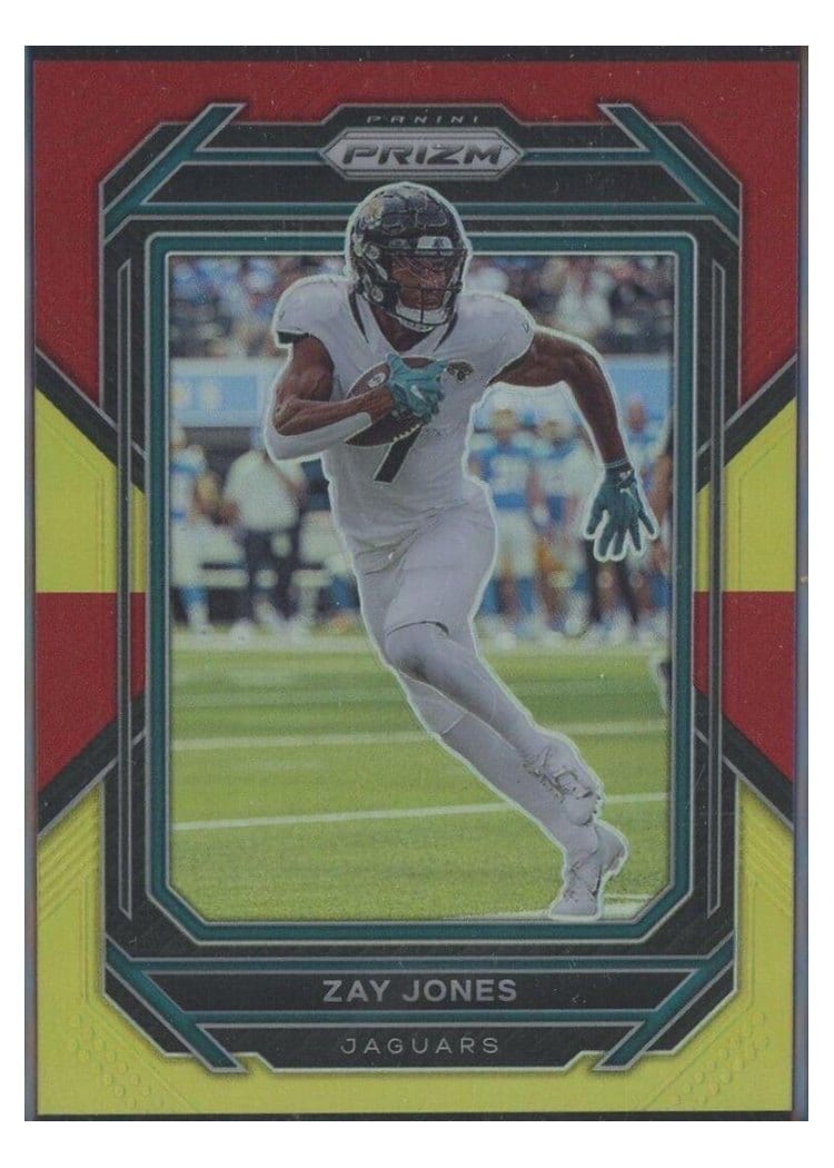 2022 Panini Prizm Base Set Zay Jones #133 card