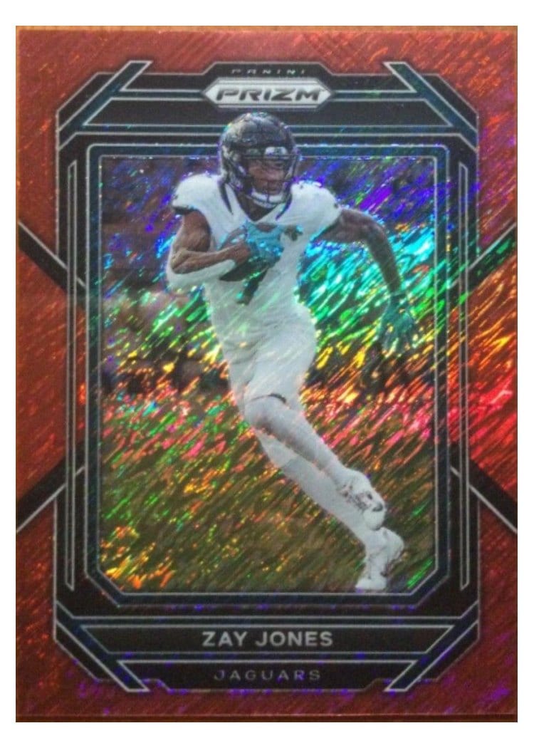 2022 Panini Prizm Base Set Zay Jones #133 card