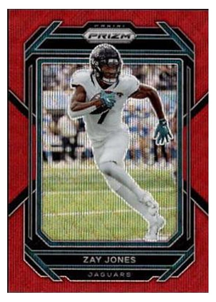 2022 Panini Prizm Base Set Zay Jones #133 card