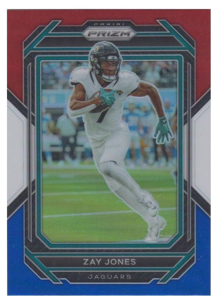 2022 Panini Prizm Base Set Zay Jones #133 card