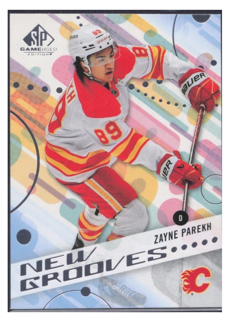 2025-26 SP Game Used New Grooves Zayne Parekh #NG-2 card