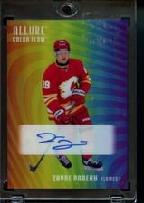 2025-26 Upper Deck Allure Color Flow Full Rainbow Auto Zayne Parekh #RA-ZP