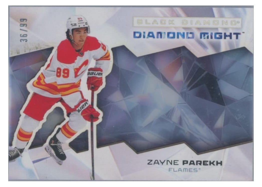 2025-26 Upper Deck Black Diamond Diamond Might Zayne Parekh #DM-ZP card