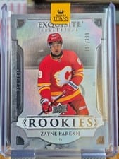 2025-26 Upper Deck Black Diamond Exquisite Rookies Zayne Parekh #R-ZP