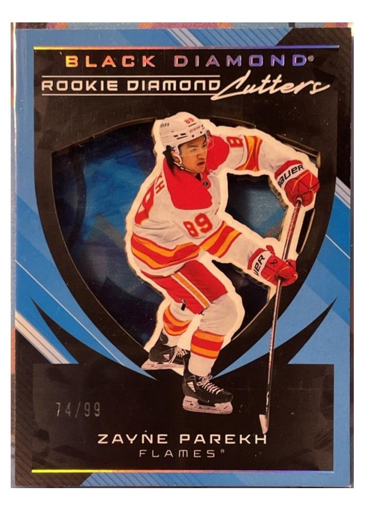 2025-26 Upper Deck Black Diamond Rookie Diamond Cutters Zayne Parekh #RDC-ZP card