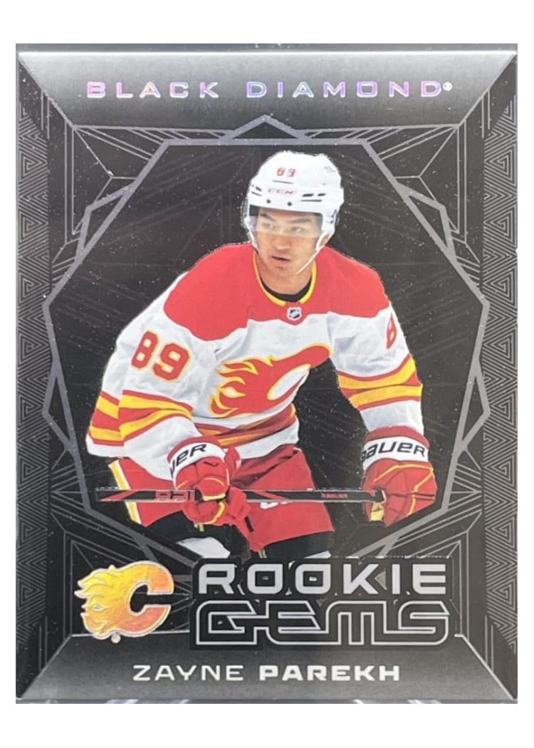 2025-26 Upper Deck Black Diamond Rookie Gems Zayne Parekh #RG-ZP card