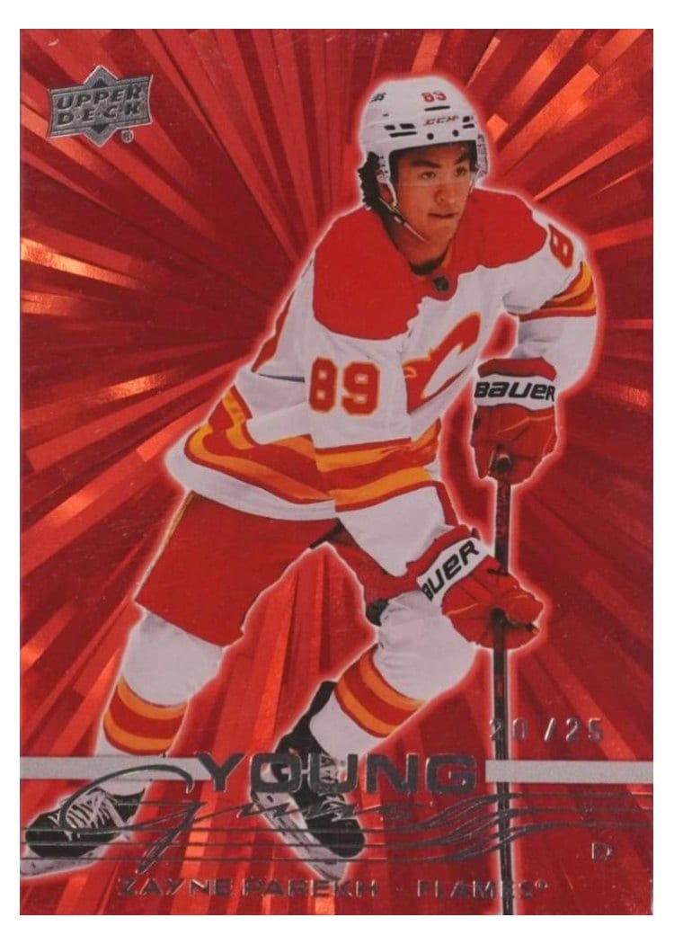 2025 Upper Deck Zayne Parekh #236 card