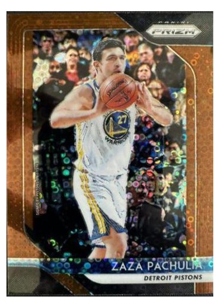 2018-19 Panini Prizm Base Set Zaza Pachulia Fast Break Prizm Bronze #192