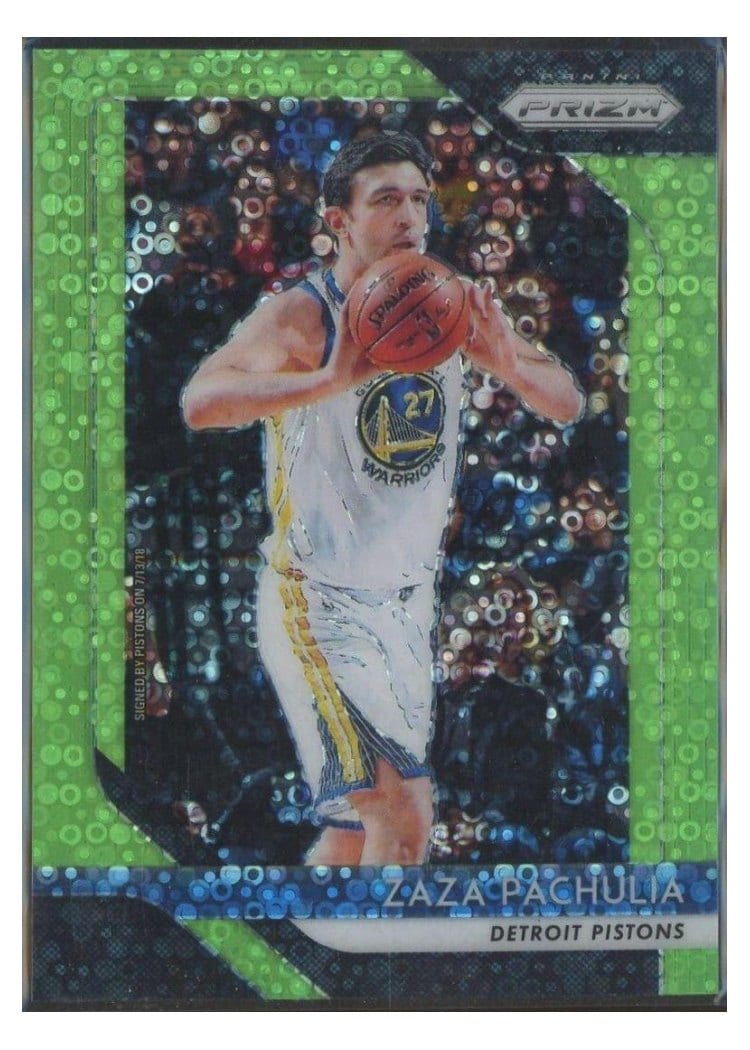 2018-19 Panini Prizm Base Set Zaza Pachulia #192 card