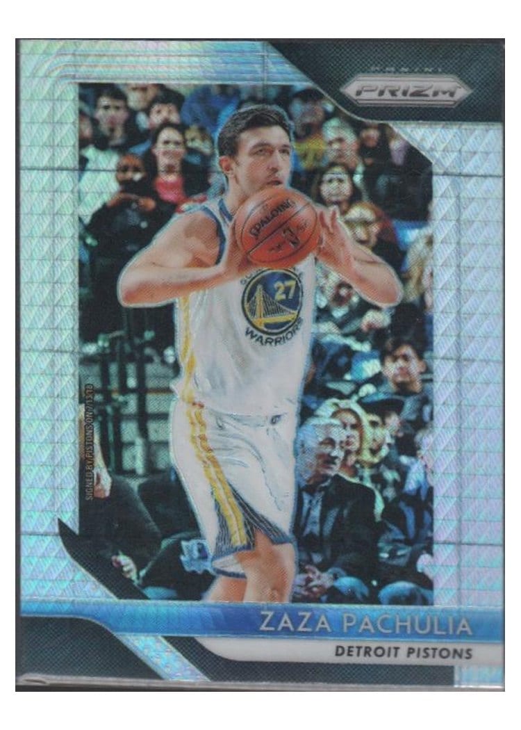 2018-19 Panini Prizm Base Set Zaza Pachulia #192 card