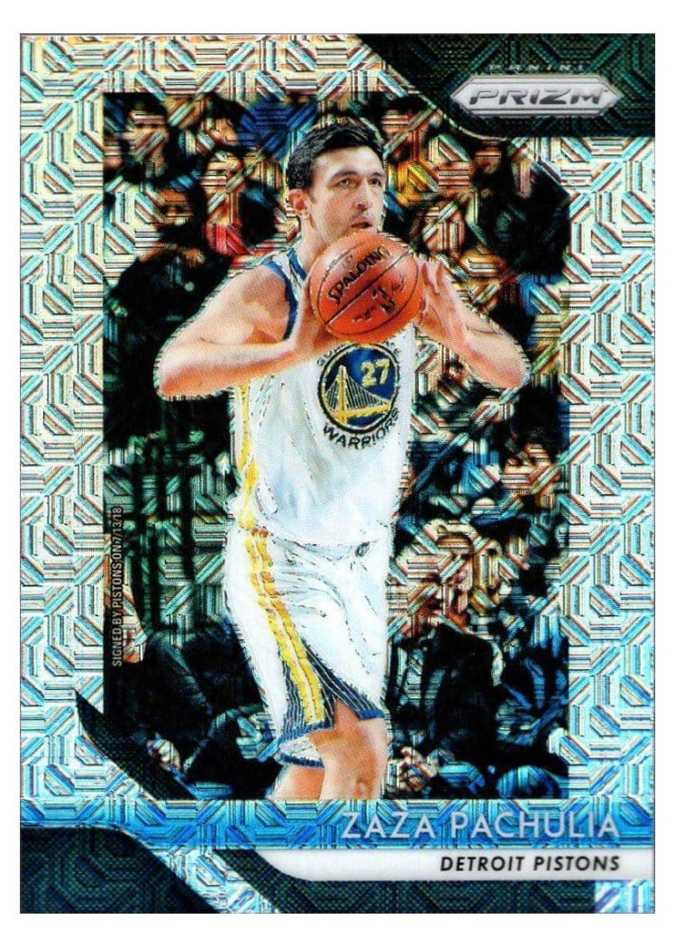 2018-19 Panini Prizm Base Set Zaza Pachulia #192 card