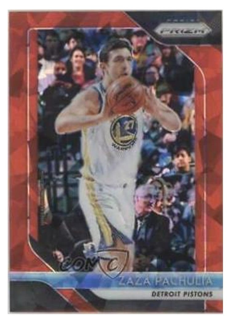 2018-19 Panini Prizm Base Set Zaza Pachulia #192 card