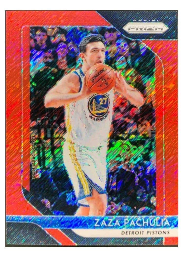 2018-19 Panini Prizm Base Set Zaza Pachulia #192 card