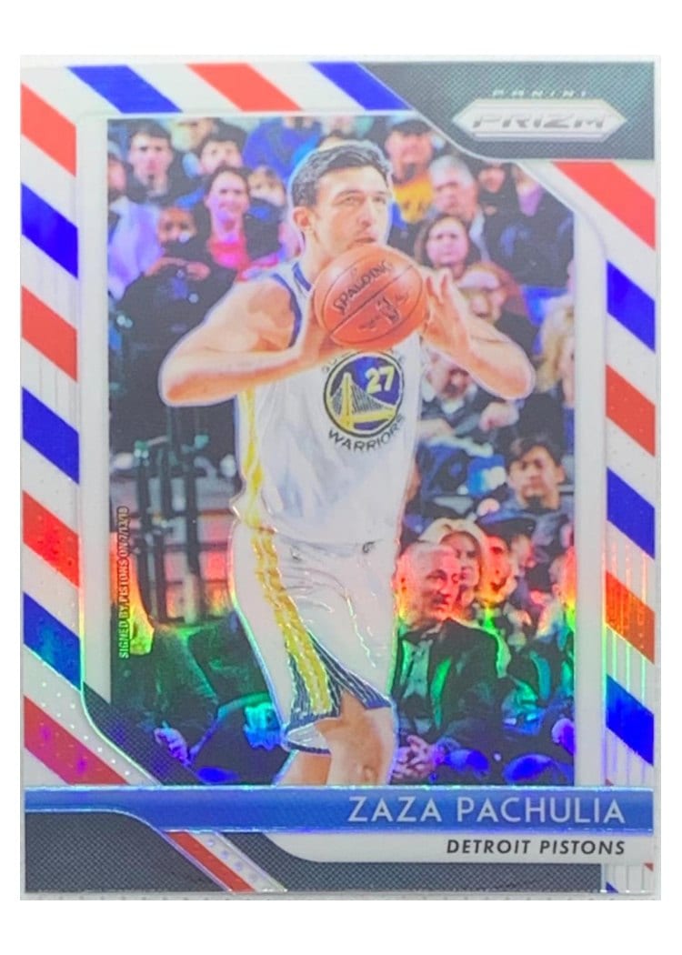 2018-19 Panini Prizm Base Set Zaza Pachulia #192 card