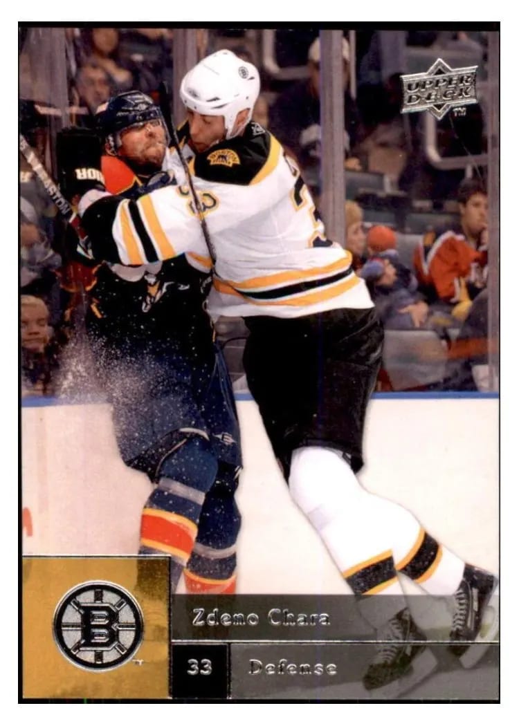 2009 Upper Deck Zdeno Chara #4 card