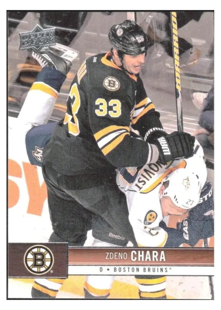 2012 Upper Deck Zdeno Chara #8 card