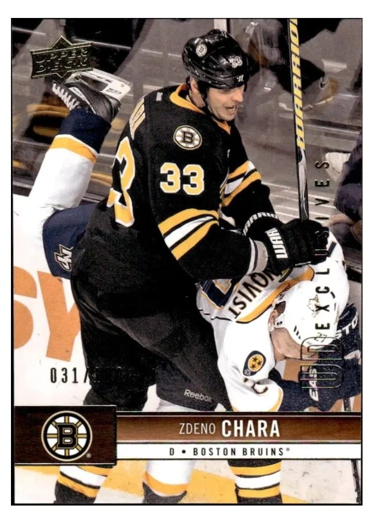2012 Upper Deck Zdeno Chara #8 card