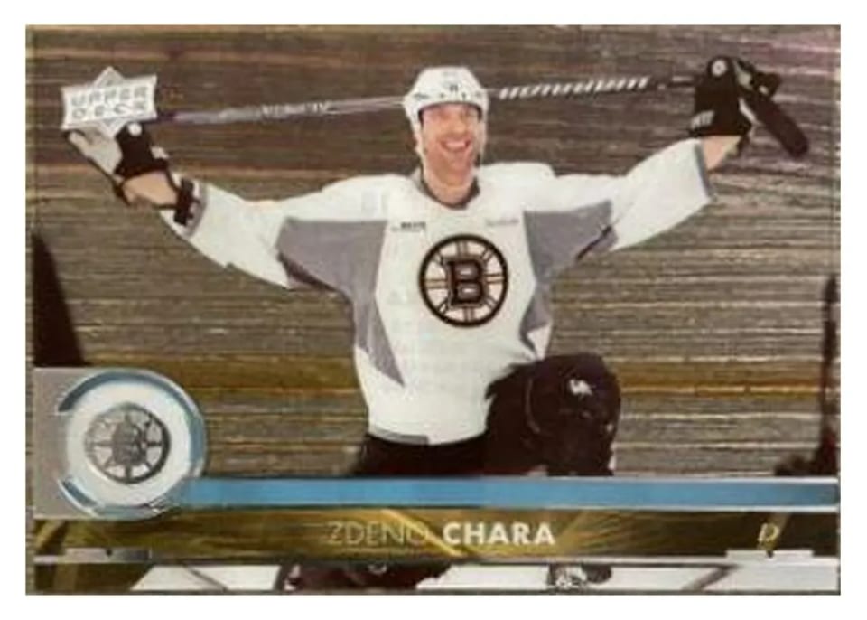 2017-18 Upper Deck Base Set Zdeno Chara #18 card