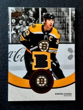 2023-24 Upper Deck Boston Bruins Centennial Centennial Cloth Relics Zdeno Chara #CCR-ZC card